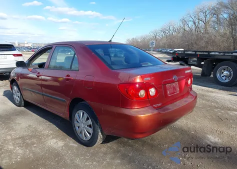 2005 Toyota Corolla Ce из США, поврежденный, VIN 1NXBR32E55Z509196